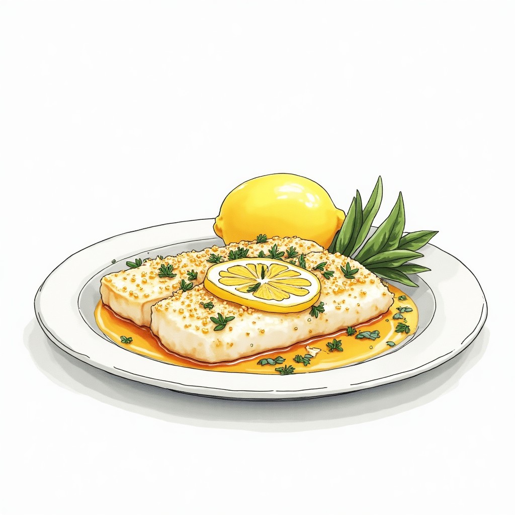 Baked Cod with Lemon