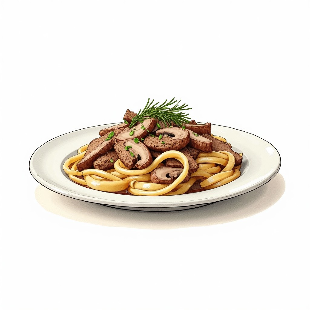Beef Stroganoff