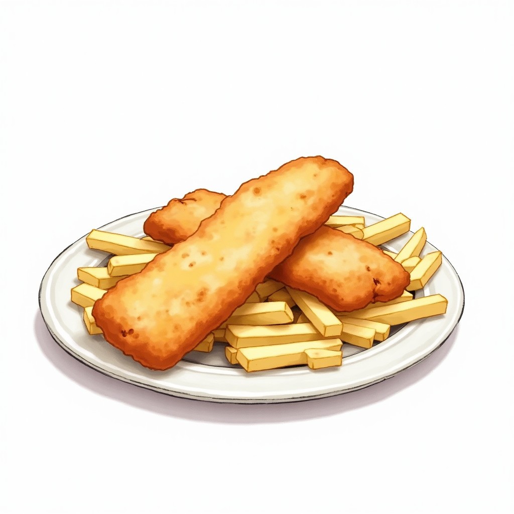 Beer Battered Fish and Chips