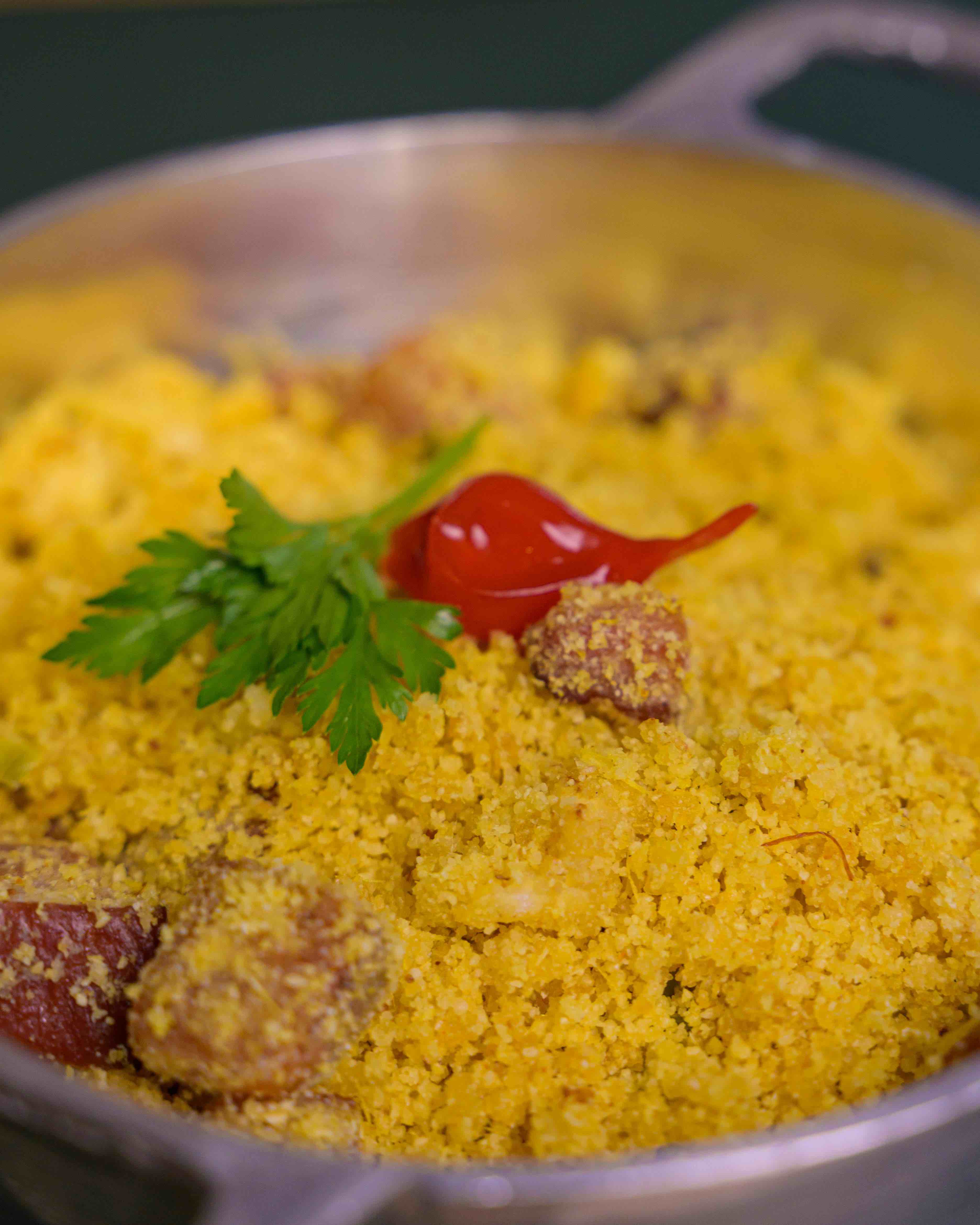 Brazilian Farofa with Bacon and Onions