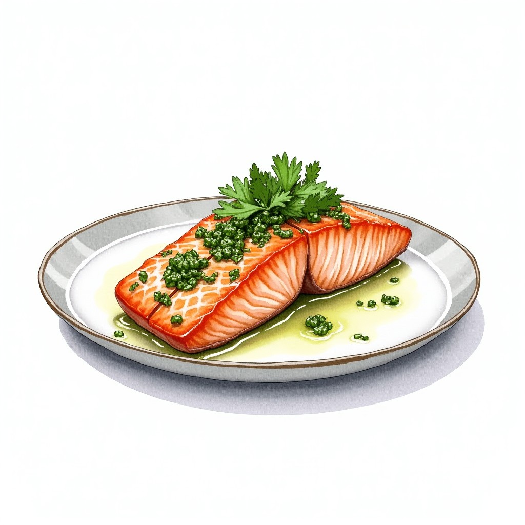 Chimichurri Salmon