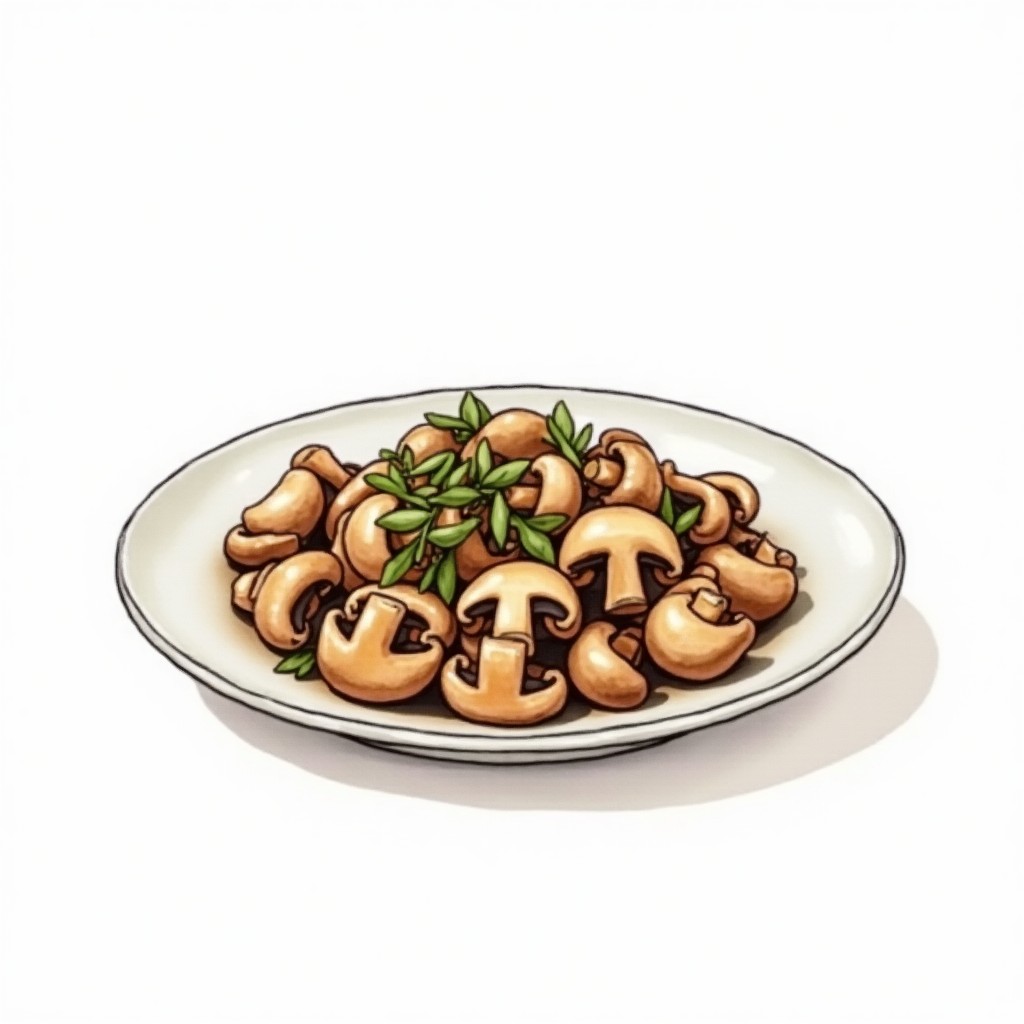 Chinese Braised Mushrooms