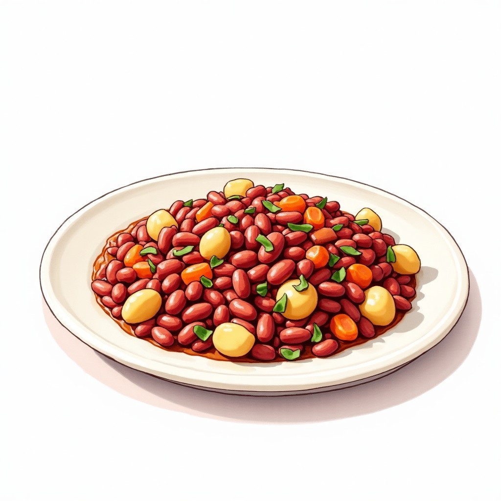 Colombian Red Beans with Sofrito