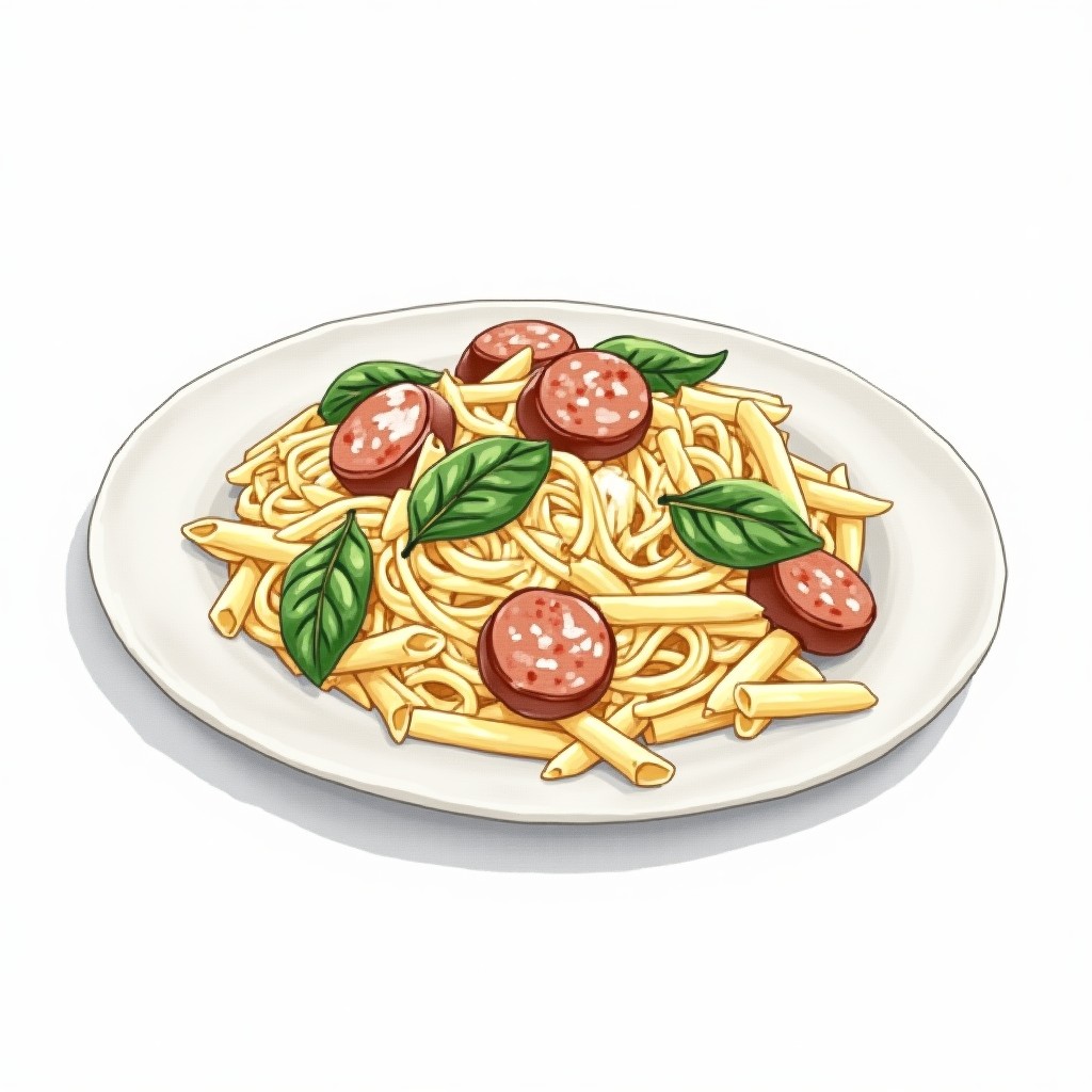 Creamy Italian Sausage Pasta