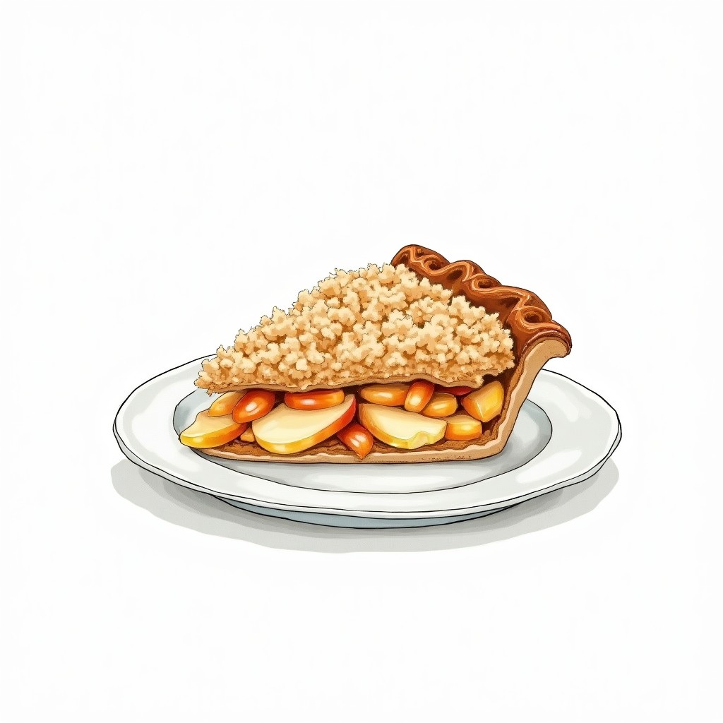 Dutch Apple Pie with Crumb Topping