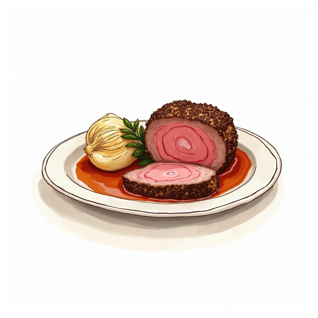 Dutch Oven Coffee-Rubbed Sirloin Roast