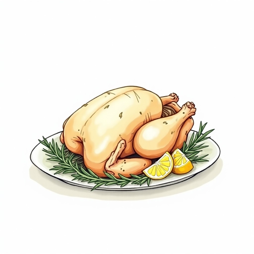 French Roast Chicken with Herbs