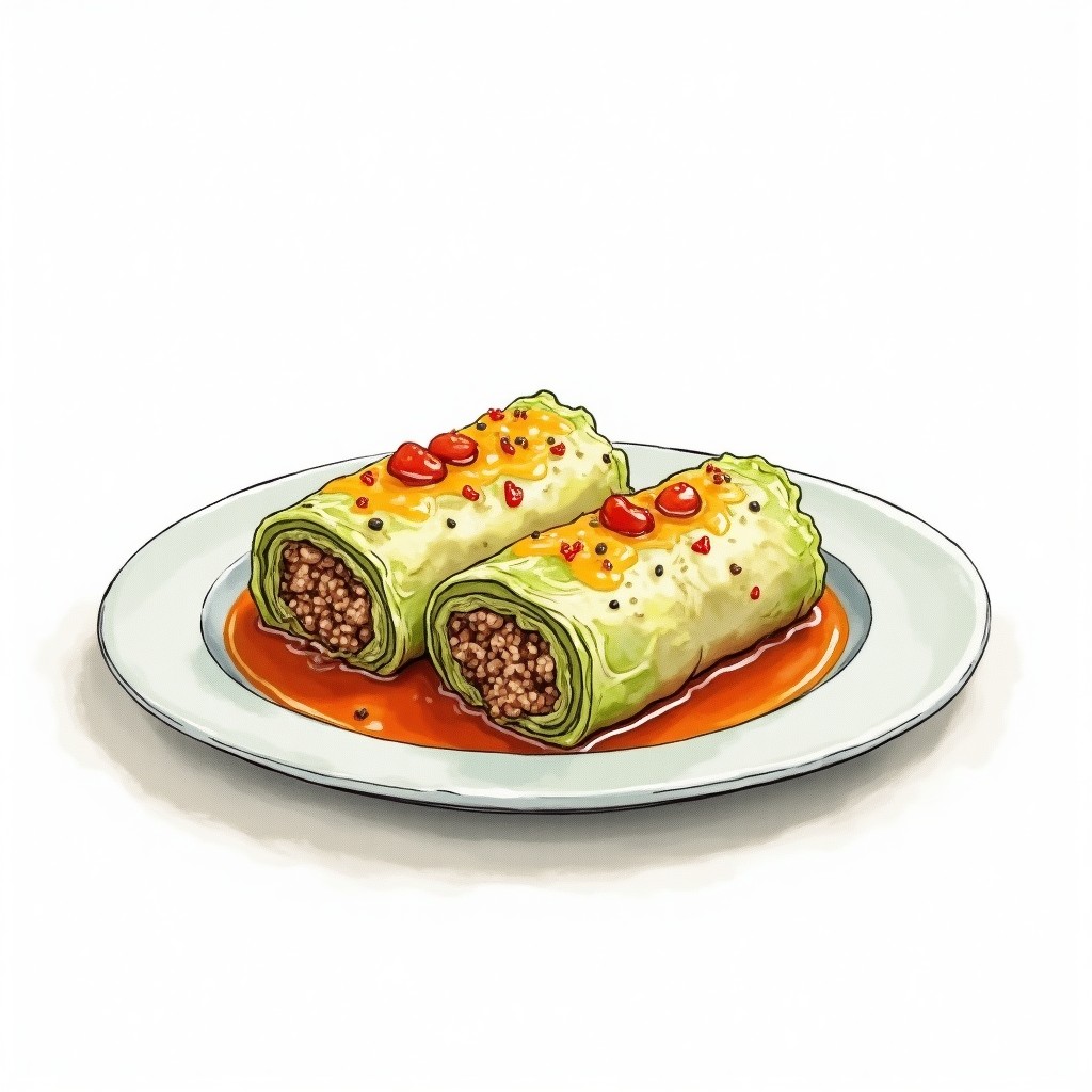 German Stuffed Cabbage Rolls (Kohlrouladen)