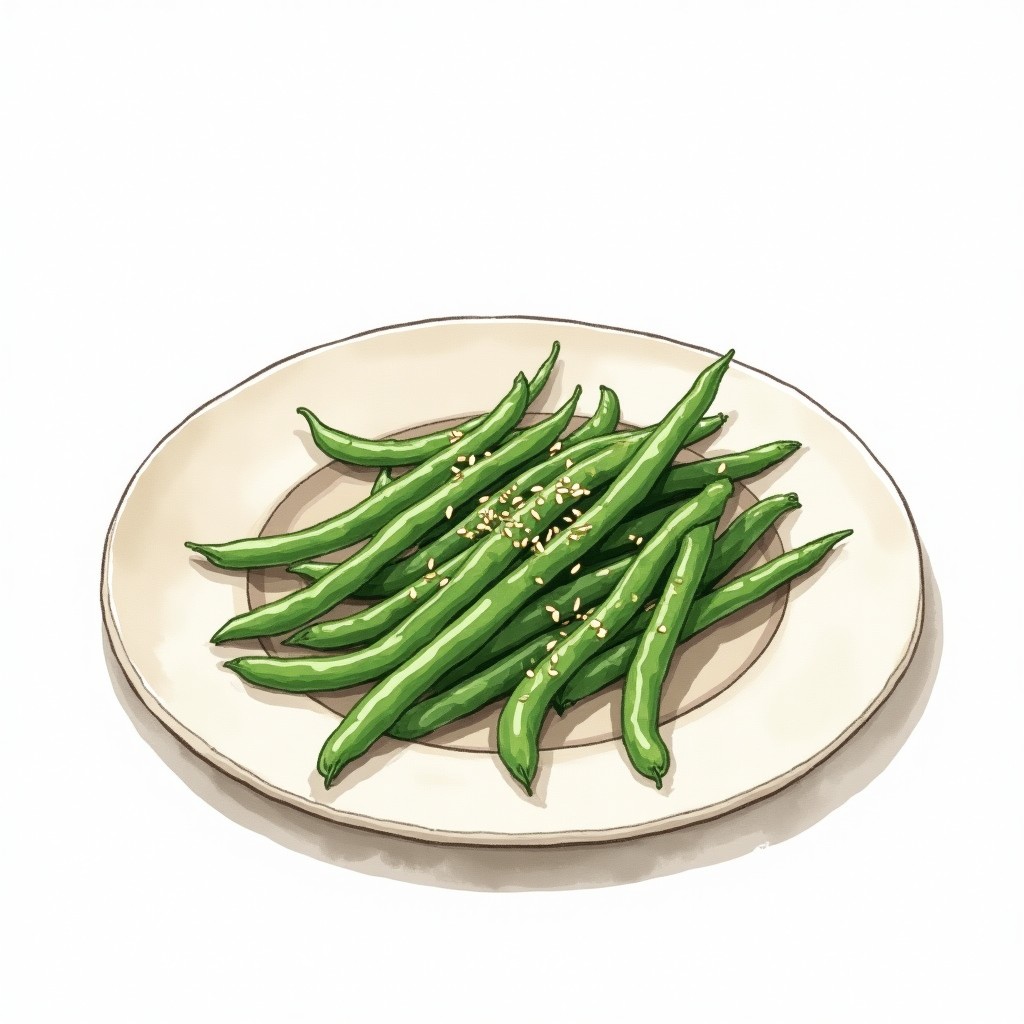 Green Bean Gomaae
