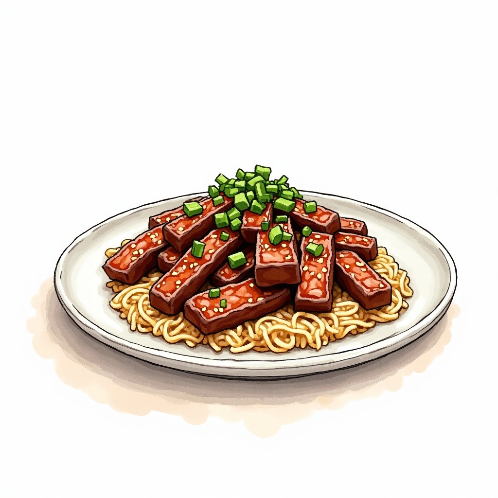 Korean BBQ Steak Tips