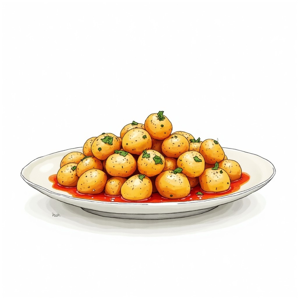 Papas con Mojo (Canarian Potatoes with Mojo Sauce)