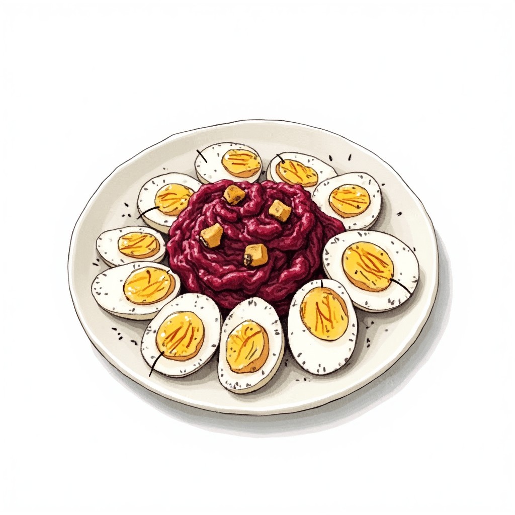 Pickled Eggs Beet Style