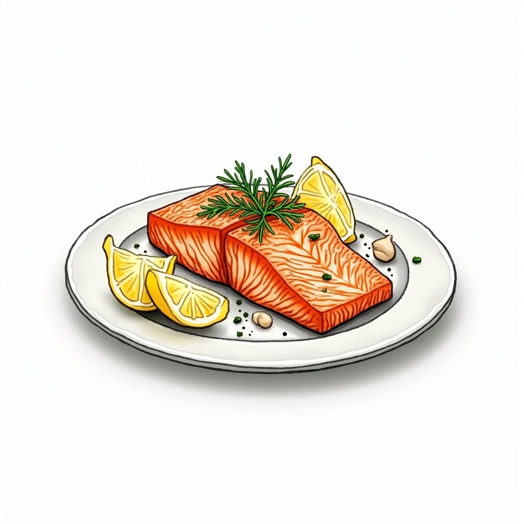 Roasted Salmon