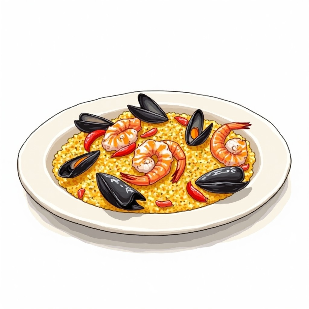 Seafood Paella