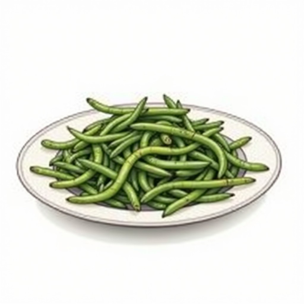 Sichuan Dry Fried String Beans