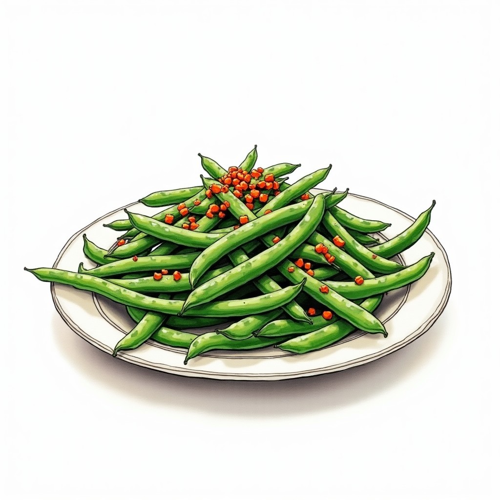 Sichuan Green Beans