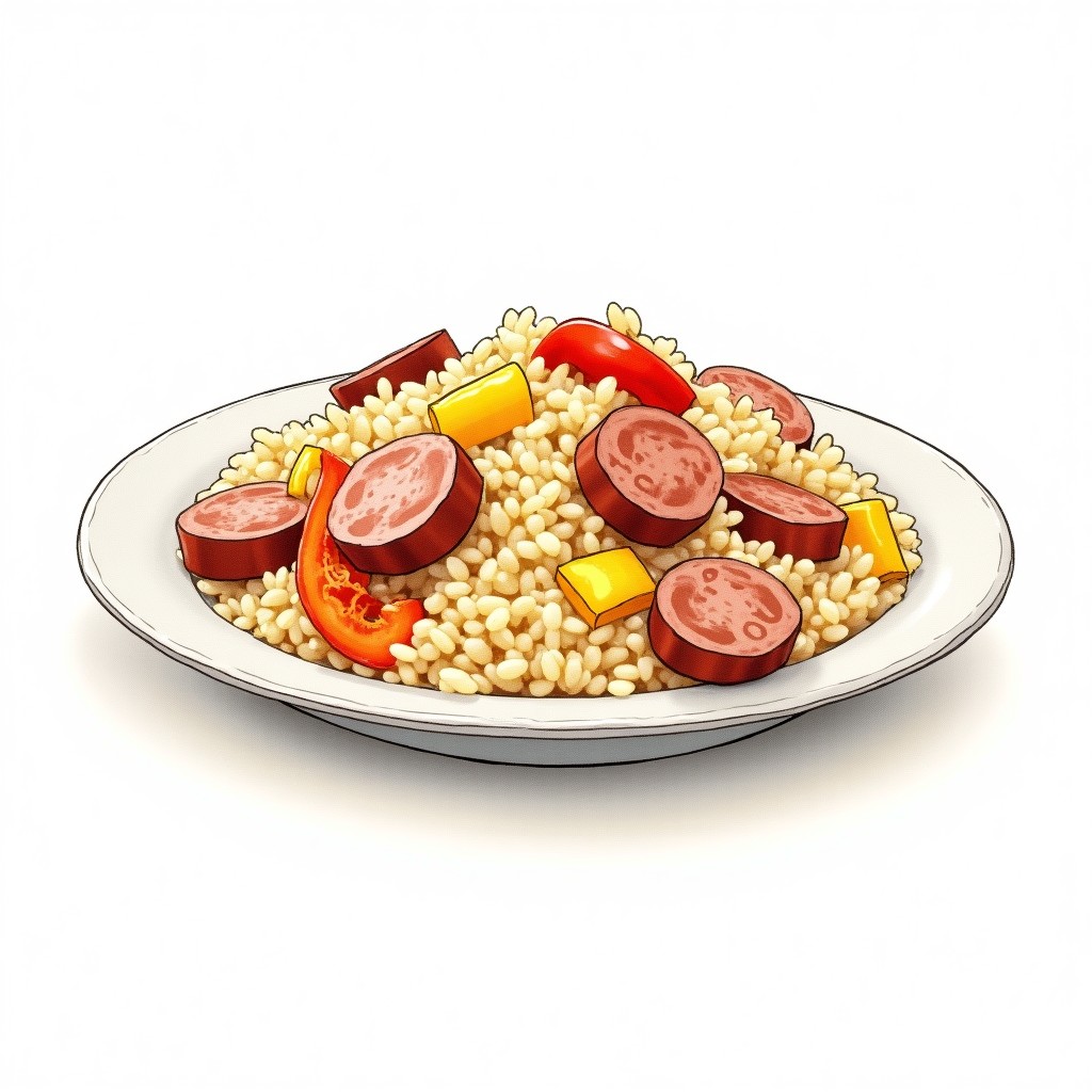 Smoked Sausage Rice