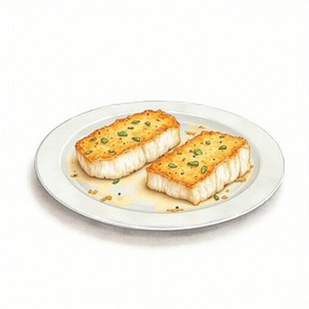 Sour Cream-Parmesan Cod Fillets