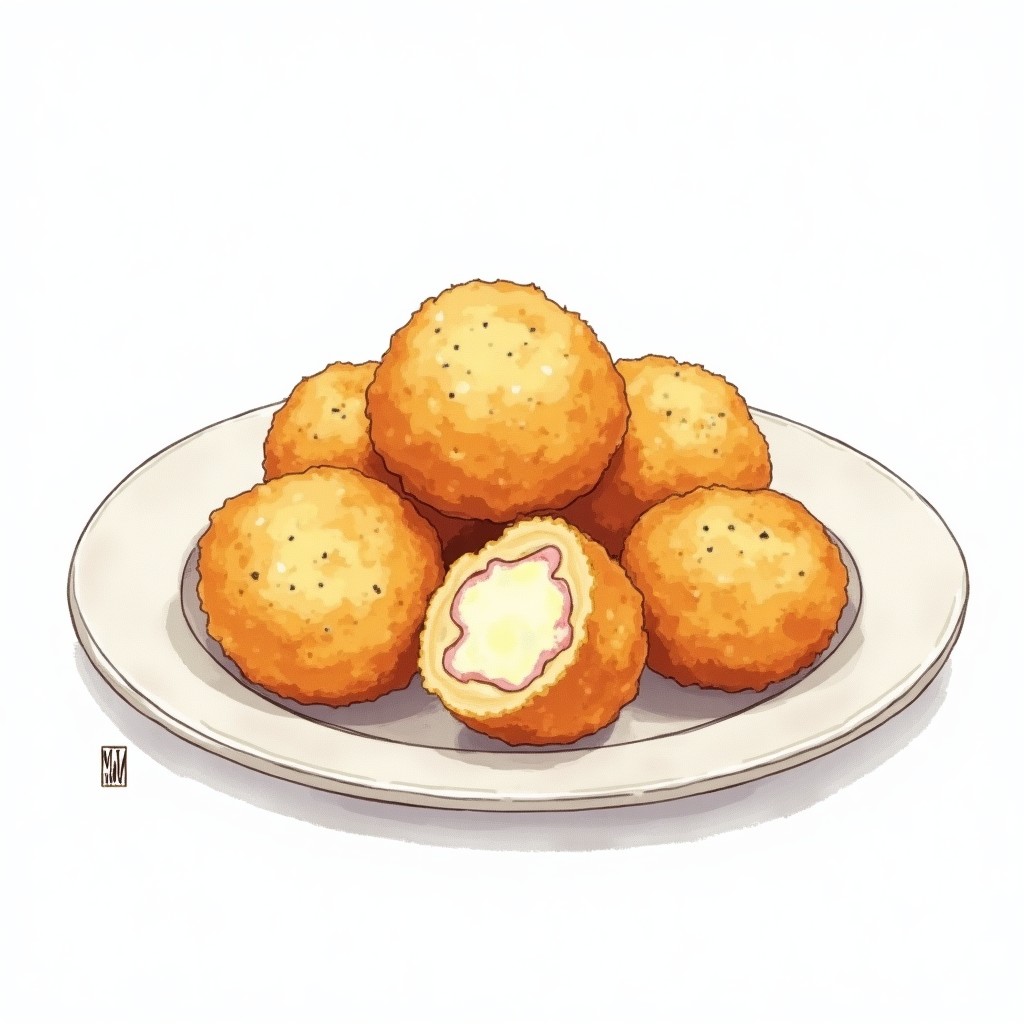 Spanish Ham Croquetas