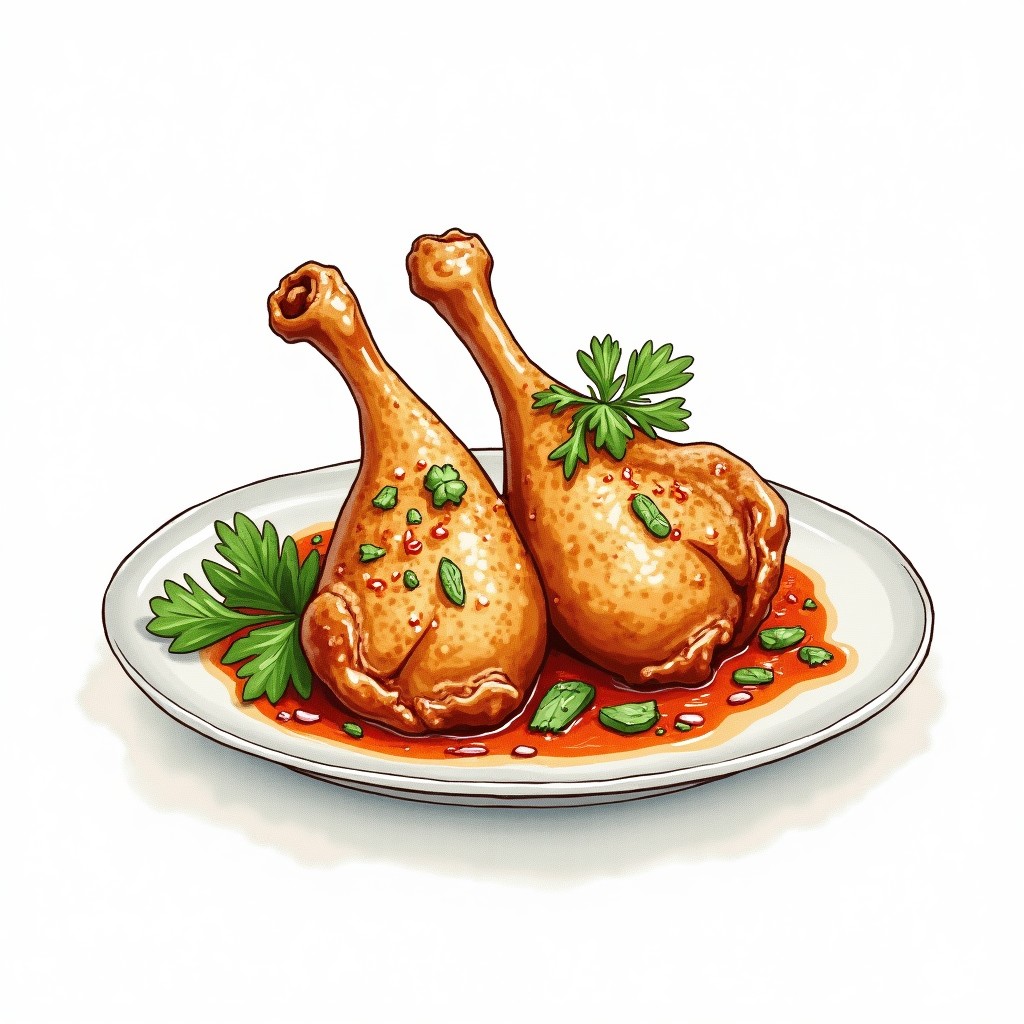 Thai Baked Chicken Drumsticks