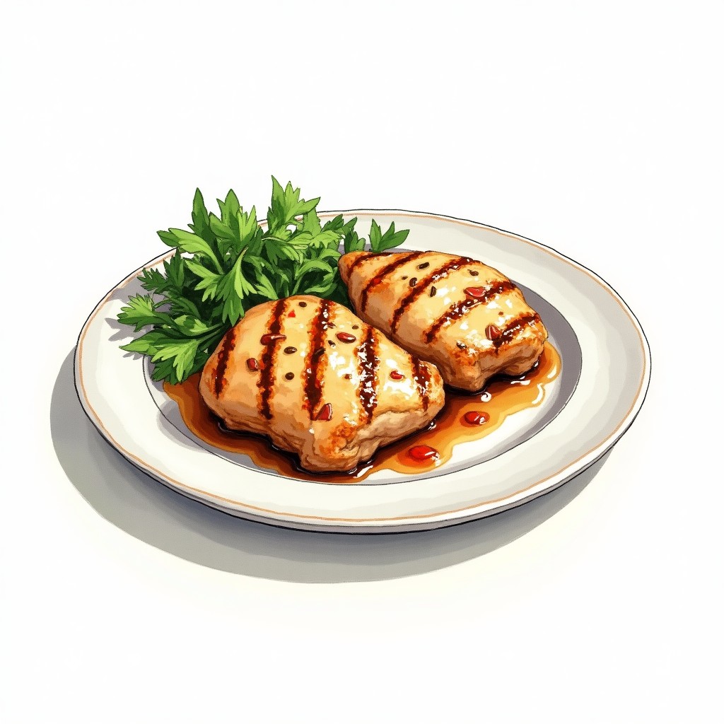 Thai Grilled Chicken Thighs