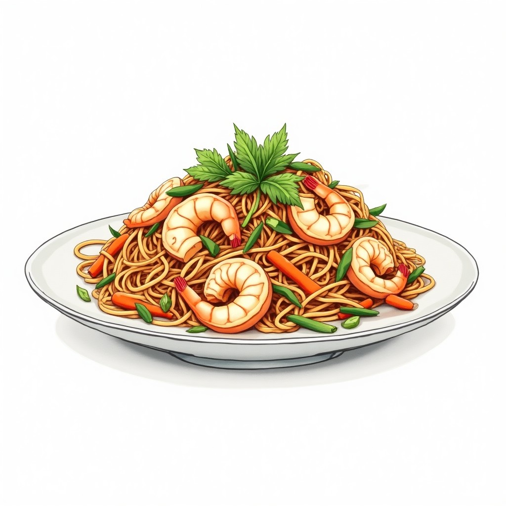 Thai Shrimp Noodles