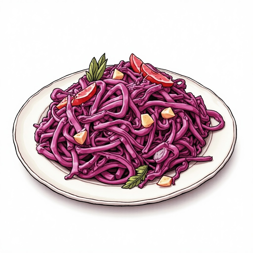 Traditional German Red Cabbage (Rotkohl)