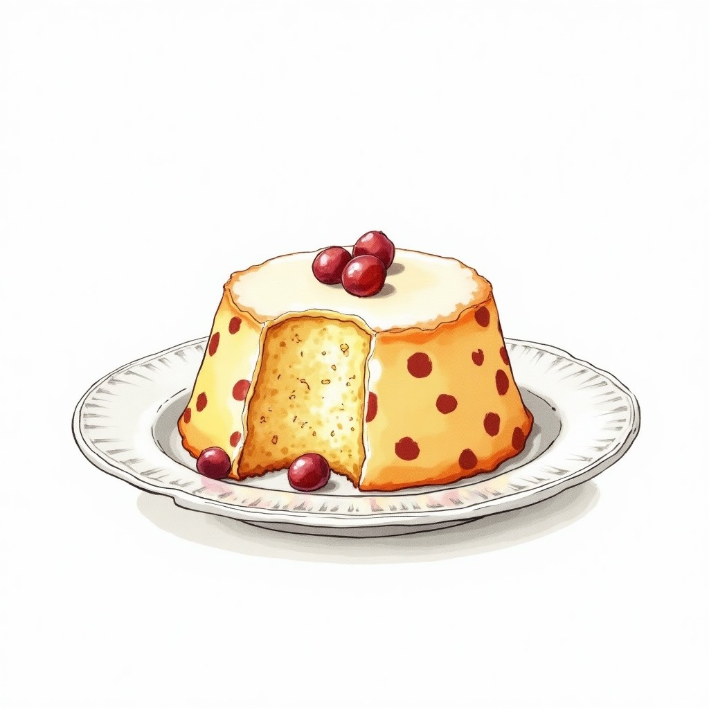 Traditional Spotted Dog Steamed Pudding