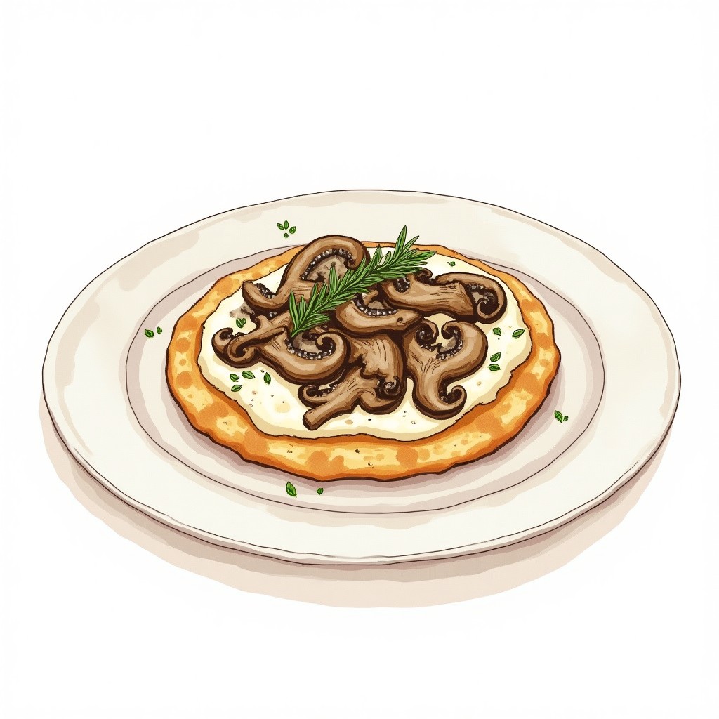 Wild Mushroom Galettes